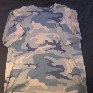Camo Box Fit Tee